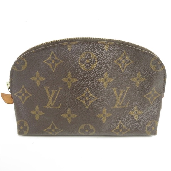 LOUIS VUITTON Pochette Bag Cosmetic Makeup Pouch PM Monogram - Picture 1 of 16
